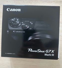 Canon G7X Mark III Camera