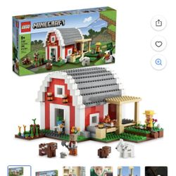 Lego Minecraft The Red Barn Farm House Toy