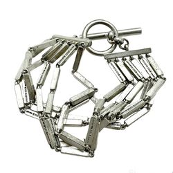 Kenneth Cole Multi Strand Bracelet - Silver Plated Statement  Jewelry Accessory - Designer Fashion Jewelry 