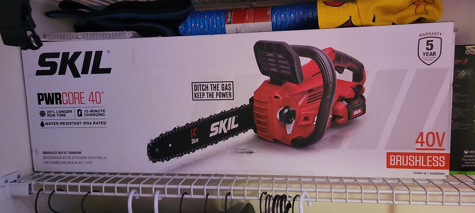 14 In 40v Skil Chainsaw (Portable)