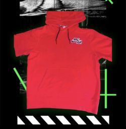 Nike Pivot Short Sleeve Hoodie Sweatshirt