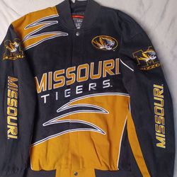 Missouri Tigers Men's XLARGE FRANCHISE coat Jacket Sewn Stitched 