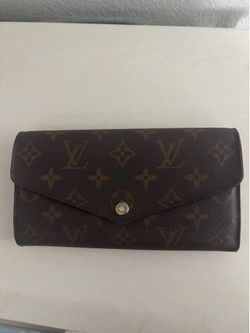 Louis Vuitton Sarah Wallet Monogram Canvas – Fuchsia Interior – Authentic