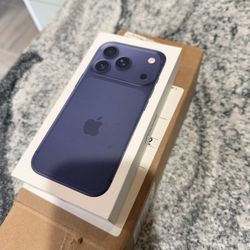 Iphone 17 Pro 512GB Deep Blue Unopened 