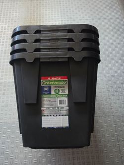 Greenmade 12 Gallon bins x4