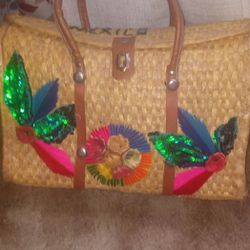 Mexican Raffia Bag