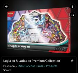 Pokémon Lugia ex & Latias ex Premium Collection