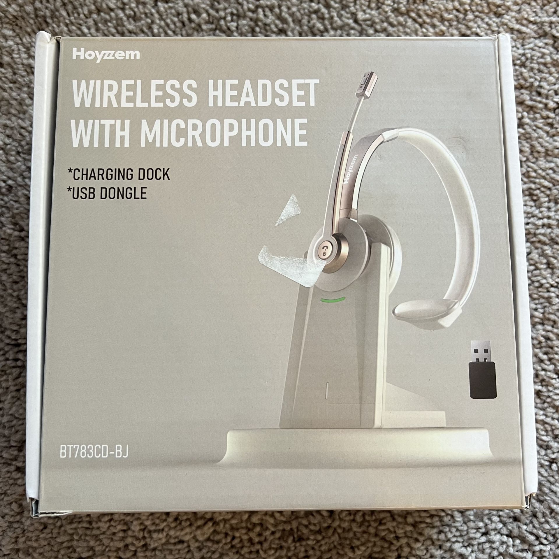 Wireless Headset With Mic