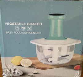 Manual chopper, blender, mixer
