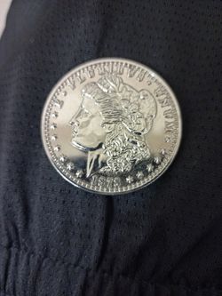 1878 One Silver Oz Dollar Coin 
