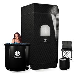 Home sauna kit With Extra ice bucket And Chair 