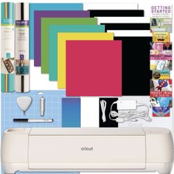 Cricut Explore 4 Machine with Vinyl and Iron-On Bundle