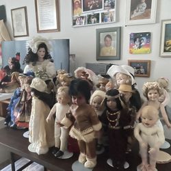 Porcelain Dolls Galore