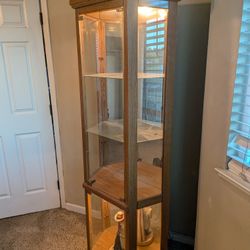Glass Wooden Showcase