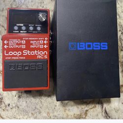 Boss, loop pedal, RC5