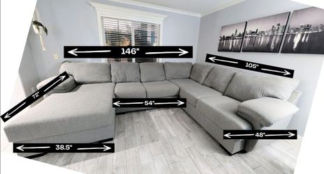 Bermuda Tux Loveseat Chaise Sectional