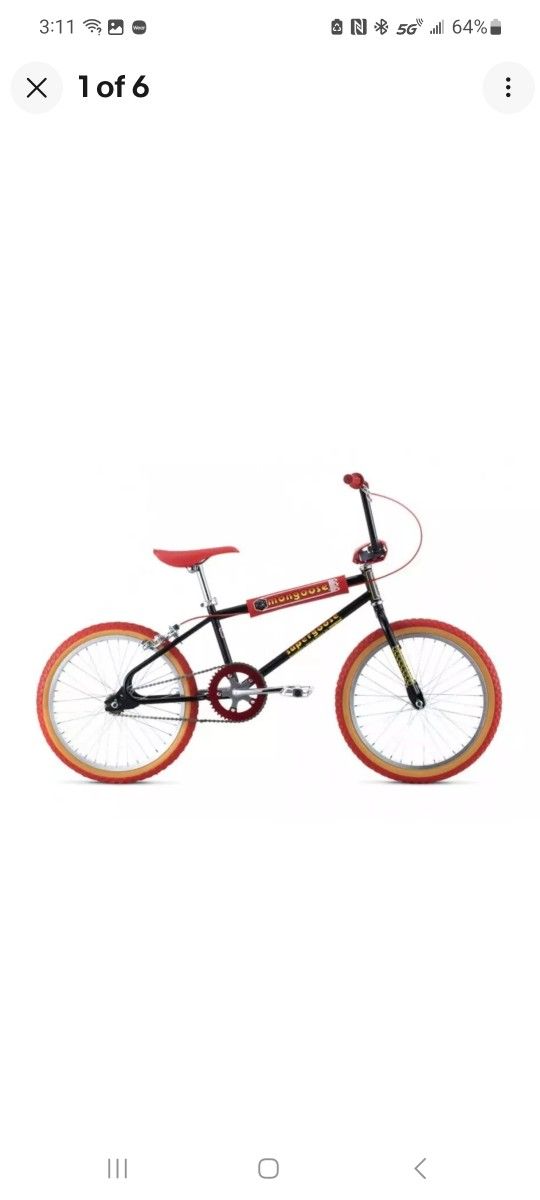 2021 MONGOOSE SUPERGOOSE REISSUE BMX BIKE