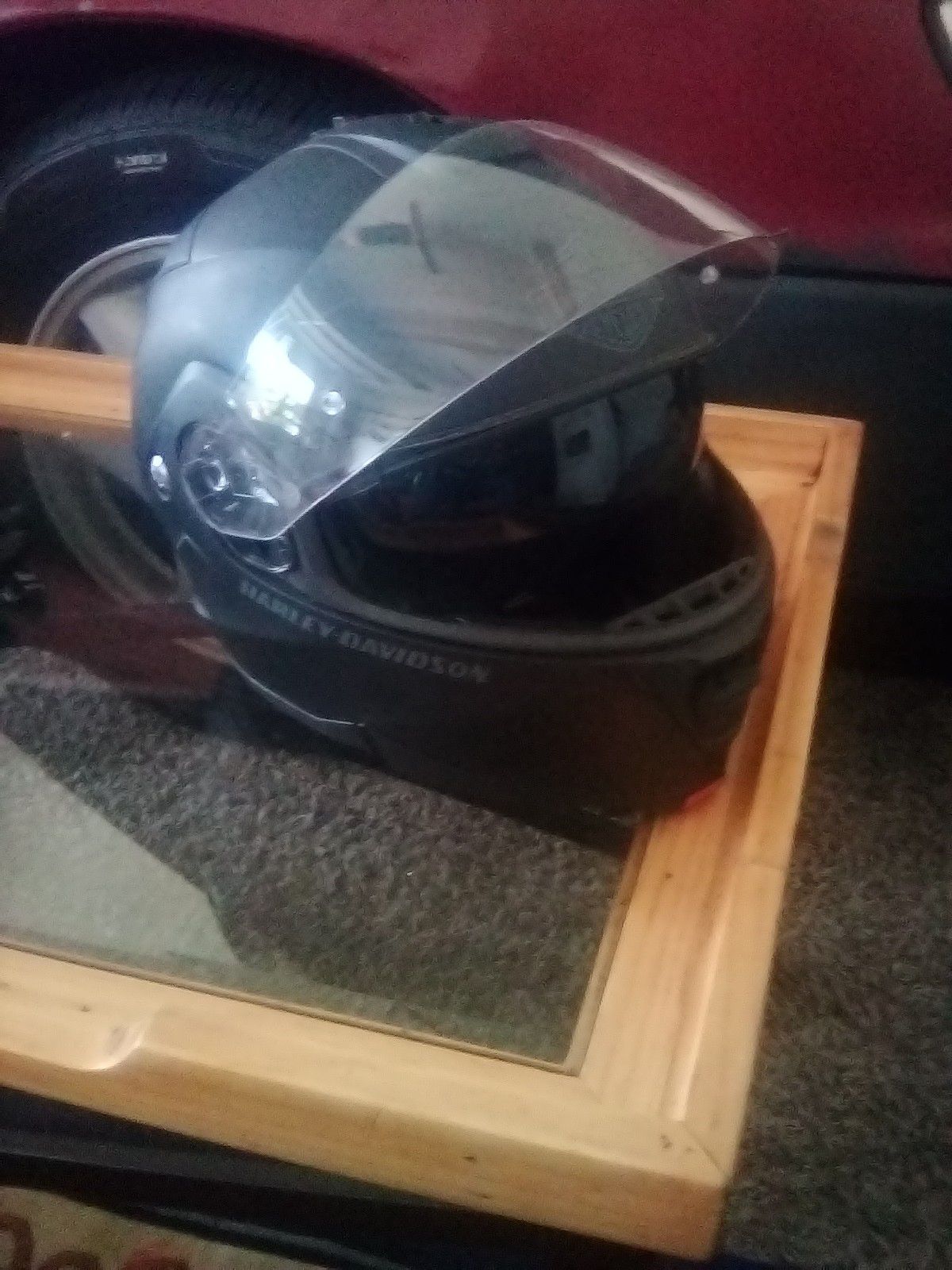 Harley-Davidson motorcycle helmet full face like new condition