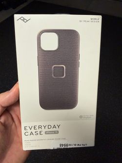 Peak Design iPhone 15 case, new