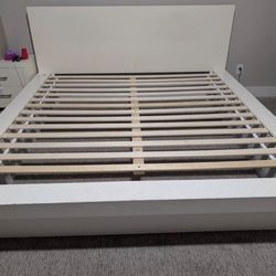 White King bed frame