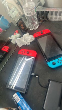 Nintendo Switch Console with Neon Joy-Cons