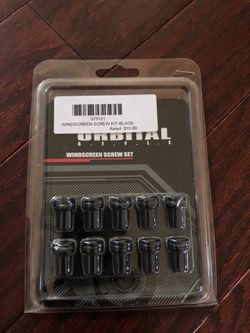 Window screen screw set for Honda, Suzuki or Yamaha