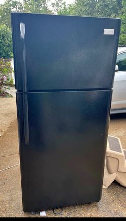 Black Frigidaire Fridge