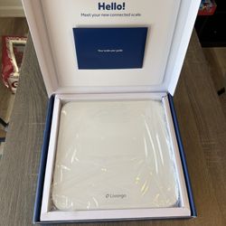 Livongo Teladoc WM1500 Cellular Body Bluetooth Smart Connected Bathroom Scale