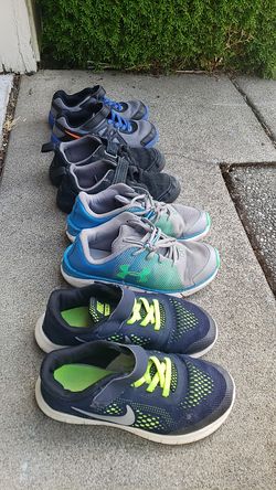 Boys tennis shoes, Nike, Ugg, Under Armour
