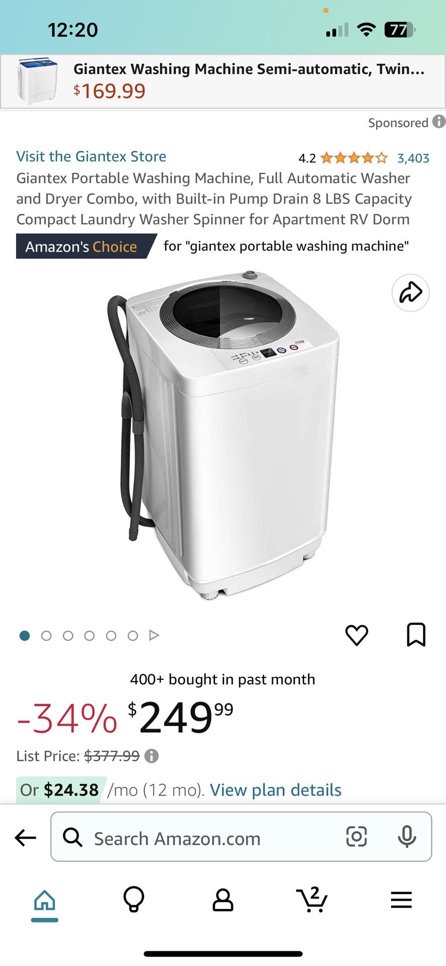 Kuppet Portable Washing Machine for Sale in Glen Cove, NY - OfferUp