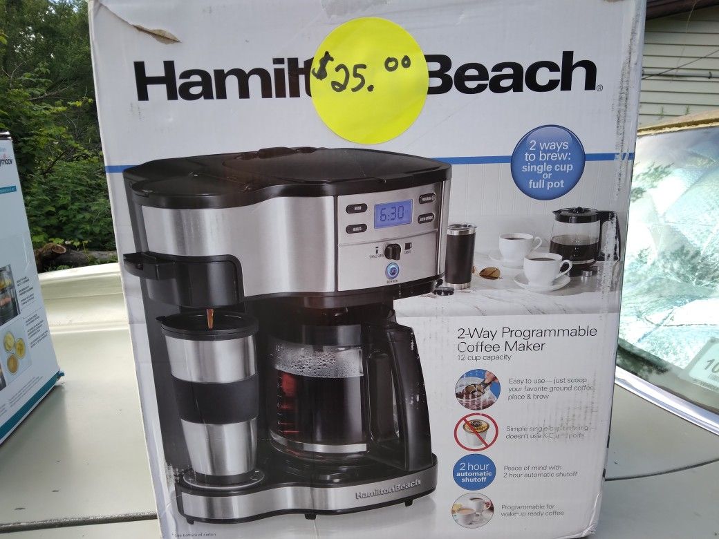 Hamilton Beach 2 Way Programmable Coffee Maker