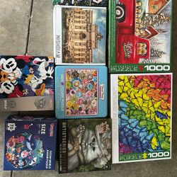 Puzzle 1000  Pieces  And 500 Pieces 