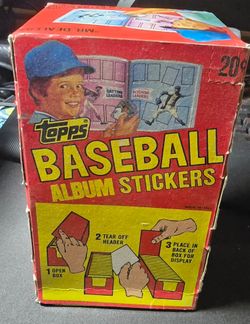 1982 Topps Baseball Sticker Box 100 Ct.