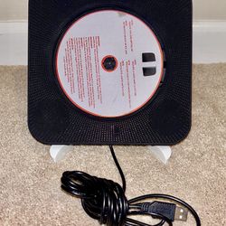 Wall Mounted CD Player and Stand