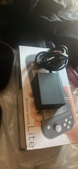 Nintendo switch lite with Zelda breathe of wild case included