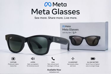 meta glasses 8k cameras