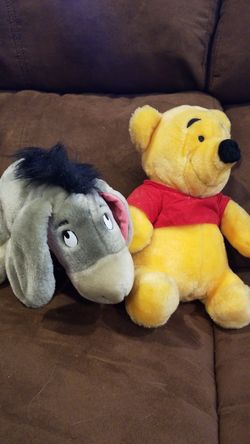 Winnie the Pooh and eeyore