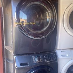 Samsung Washer & Gas Dryer 