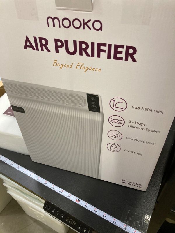 Air Purifiers For Home Large Room Up To 1740ft², H13 HEPA Air Filter For Pets Hair Dander Smoke Pollen Dust, Ozone Free, Portable Air Purifiers For Be