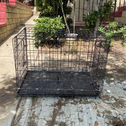 Dog Kennel Crate Metal 36 X 22 X 26