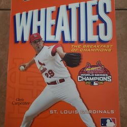 2006 Cardinals World Series Wheaties Box