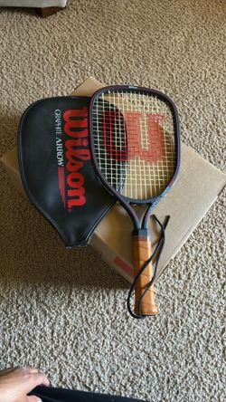 Vintage Wilson Graphite Racquetball Racquet.