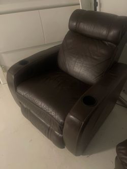 Leather Home Theater Recliner Chair