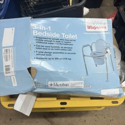 3in1 Bedside Toilet 