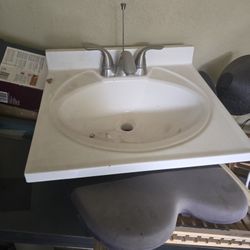 Sink With Faucet