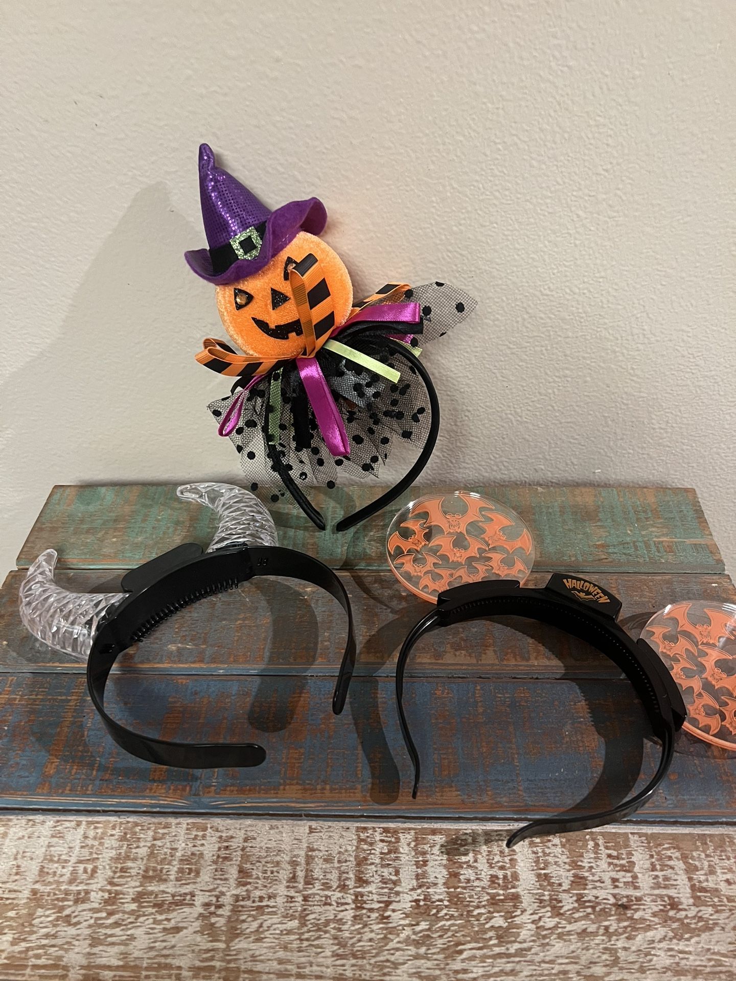 Halloween Headbands Lot Of 3! Light Up!