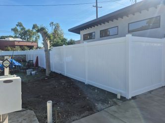 Vinyl Fence