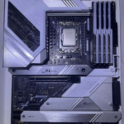 High End Mobo, 12700k Intel Cpu, 32 Gigs DDR4 3200mhz