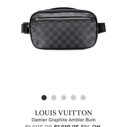 Louis Vuitton Damier Graphite Ambler Bum for Sale in Rossmoor, CA - OfferUp