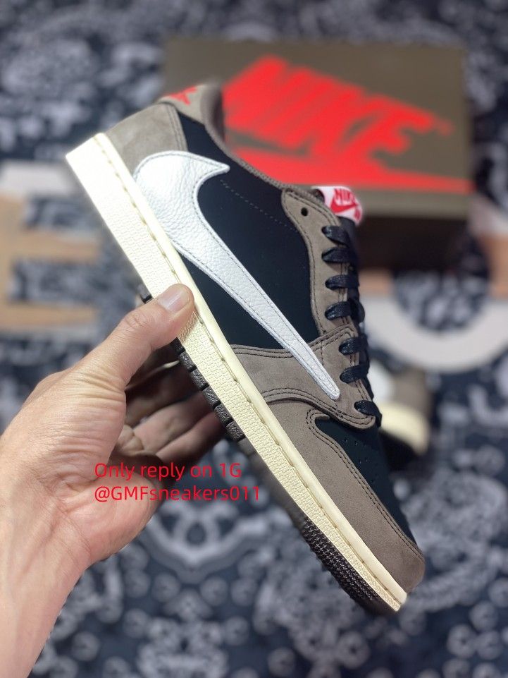 Travis Scott x Air Jordan 1 Low 'Mocha'